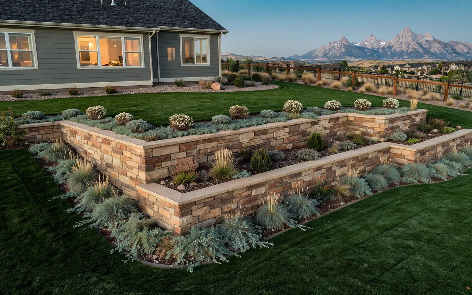 Retaining wall project 1